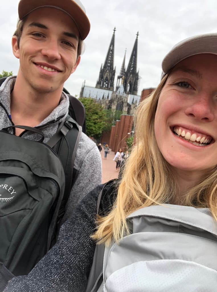 Backpacking in Europe.