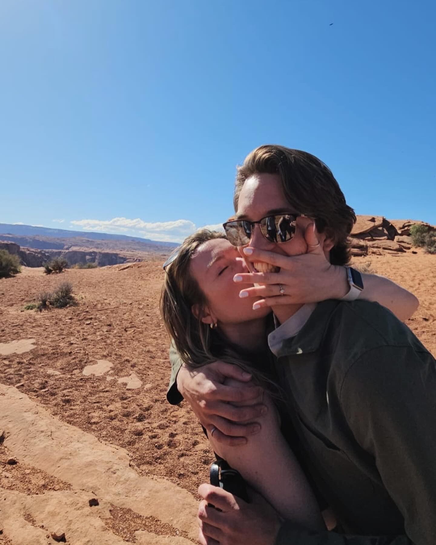 The day we got engaged.